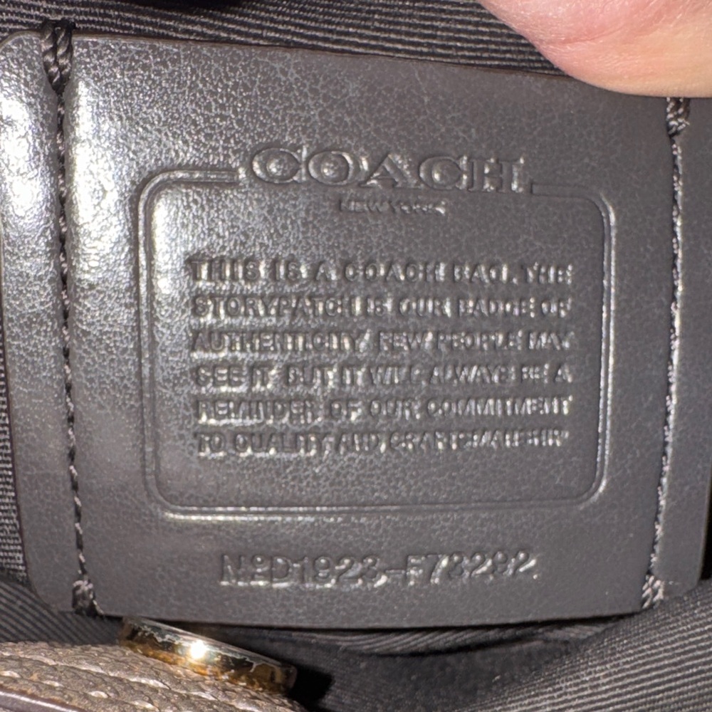 Coach  Satchel with Dustbag - Picture 7 of 16